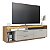 Rack para Tv até 75'' 200cm com 2 Gavetas e Iluminação Led - Imagem 2