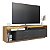 Rack para Tv até 75'' 200cm com 2 Gavetas e Iluminação Led - Imagem 9