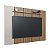Painel TV até 75'' Sala de Estar 200x136cm com Prateleira - Imagem 8