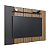 Painel TV até 75'' Sala de Estar 200x136cm com Prateleira - Imagem 2