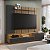 Conjunto Rack e Painel para TV até 75'' Home com Led 200x181cm - Imagem 1