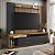 Conjunto Rack e Painel para TV até 75'' Home com Led 200x191,8cm - Imagem 1