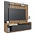 Conjunto Rack e Painel para TV até 75'' Home com Led 200x191,8cm - Imagem 2
