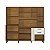 Conjunto Cozinha Sole 210cm 10 Portas 2 Gavetas Nature/Champanhe - Imagem 3