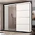 Guarda Roupa Tesla em MDF com Espelho 240x235cm 2 Portas - Imagem 7
