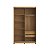 Guarda Roupa Picasso 100% MDF 140,5x235cm 2 Portas - Imagem 18