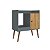 Aparador Buffet Estilo Retrô 70cm com 1 Porta e 1 Nicho - Imagem 5