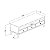 Rack para TV Colonial 120cm com Nicho e 3 Gavetas Puxadores em Metal - Imagem 8