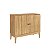 Buffet Aparador Estilo Retrô 90cm com 2 Portas Pés de Madeira - Imagem 2