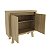 Balcão para Escritório Home Office 90cm com 2 Portas - Imagem 3