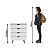 Cômoda para Quarto Moderna 68x92,5cm com 4 Gavetas - Imagem 4