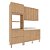 Cozinha Compacta Completa Tulipa 170cm 6 Portas 5 Gavetas - Imagem 2