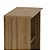 Armário Office 70x155,8cm 2 Portas com Chave 4 Nichos Amêndoa - Imagem 6