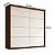 Guarda Roupa Prime em 100% MDF 219x230cm com 2 Portas de Correr - Imagem 4