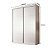 Guarda Roupa Sevilha em 100% MDF 170,5x234,5cm 2 Portas de Correr 3 Gavetas - Imagem 4