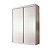 Guarda Roupa Sevilha em 100% MDF 170,5x234,5cm 2 Portas de Correr 3 Gavetas - Imagem 2