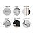 Guarda Roupa Sevilha em 100% MDF 170,5x234,5cm 2 Portas de Correr 3 Gavetas - Imagem 5