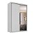 Guarda Roupa South em 100% MDF 146,5x218cm 2 Portas de Correr com Espelho - Imagem 3