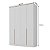 Guarda Roupa Logan em MDF 160,5x232,2cm com 4 Portas e 2 Gavetas - Imagem 5