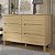 Cômoda para Quarto Logan em MDF 136x87,5cm com 6 Gavetas e 5 Pés - Imagem 8