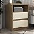 Mesa de Cabeceira Gales em MDF 45x60cm com 2 Gavetas e 1 Nicho - Imagem 1