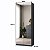 Sapateira Moderna Sublime em MDF 66x187cm com 2 Portas Espelho - Imagem 4