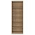 Sapateira Moderna Sublime em MDF 66x187cm com 2 Portas Espelho - Imagem 7