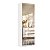 Sapateira Moderna Sublime em MDF 66x187cm com 2 Portas Espelho - Imagem 18