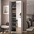 Sapateira Moderna Sublime em MDF 66x187cm com 2 Portas Espelho - Imagem 6