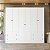 Guarda Roupa Fort em MDF 240x220,2cm com 6 Portas e 4 Gavetas - Imagem 2