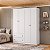 Guarda Roupa Fort em MDF 160,5x220,2cm com 4 Portas e 2 Gavetas - Imagem 1