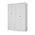 Guarda Roupa Fort em MDF 160,5x220,2cm com 4 Portas e 2 Gavetas - Imagem 3