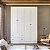 Guarda Roupa Fort em MDF 160,5x220,2cm com 4 Portas e 2 Gavetas - Imagem 2