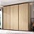 Guarda Roupa Veneto em 100% MDF 274,5x230cm 3 Portas de Correr 6 Gavetas - Imagem 9