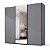 Guarda Roupa Veneto 3 Portas de Correr 274,5x230cm MDF com Espelho - Imagem 6