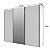 Guarda Roupa Veneto 3 Portas de Correr 274,5x230cm MDF com Espelho - Imagem 16