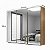 Guarda Roupa Veneto em MDF 3 Portas de Correr com Espelho 6 Gavetas 274,5x230cm - Imagem 12