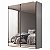 Guarda Roupa Veneto 183x230cm em MDF 2 Portas de Correr Espelhadas - Imagem 10