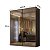 Roupeiro Veneto em MDF 183x230cm 2 Portas Reflecta com Led - Imagem 12