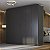 Guarda Roupa Ravi em 100% MDF 240x232,2cm 6 Portas 4 Gavetas com Led - Imagem 5