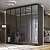Guarda Roupa Ravi em 100% MDF 240x232,2cm 6 Portas Reflecta com Led - Imagem 1