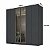 Guarda Roupa Ravi 100% MDF 240x232,2cm 6 Portas e Reflecta com LED - Imagem 8