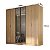 Guarda Roupa Ravi 100% MDF 240x232,2cm 6 Portas e Reflecta com LED - Imagem 4
