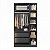 Guarda Roupa Ravi 100% MDF 3 Portas 2 Gavetas 120,5x232,2cm com LED - Imagem 7