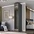 Guarda Roupa Ravi em MDF 41x232,2cm 1 Porta Reflecta - Imagem 9