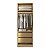 Guarda Roupa Modulado Ravi em 100% MDF 164x232,2cm 5 Portas com LED - Imagem 8