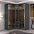 Roupeiro Modulado Ravi em MDF 164x232,2cm 5 Portas Reflecta - Imagem 11