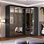 Roupeiro Modulado Ravi em MDF 243,5x232,2cm 6 Portas Reflecta - Imagem 1
