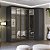 Roupeiro Modulado Ravi em MDF 6 Portas Reflecta 243,5x232,2cm - Imagem 1