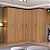 Guarda Roupa Modulado Ravi em MDF 243,5x232,2cm 7 Portas - Imagem 6